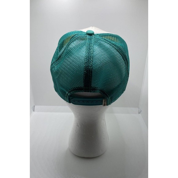 Billabong California Love Padded Mesh Trucker Hat Baseball Cap Green SnapBack - Picture 4 of 8